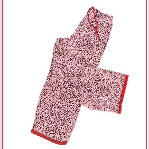 Victorias Secret Soft long sleeve Angel top & Foil Dot Leopard Print pajama set - Picture 5 of 5